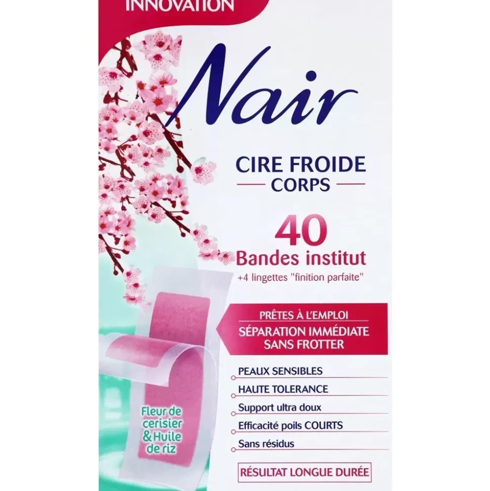 NAIR Bandes De Cire Froide Corps A La Fleur De Cerisier X40 Shop