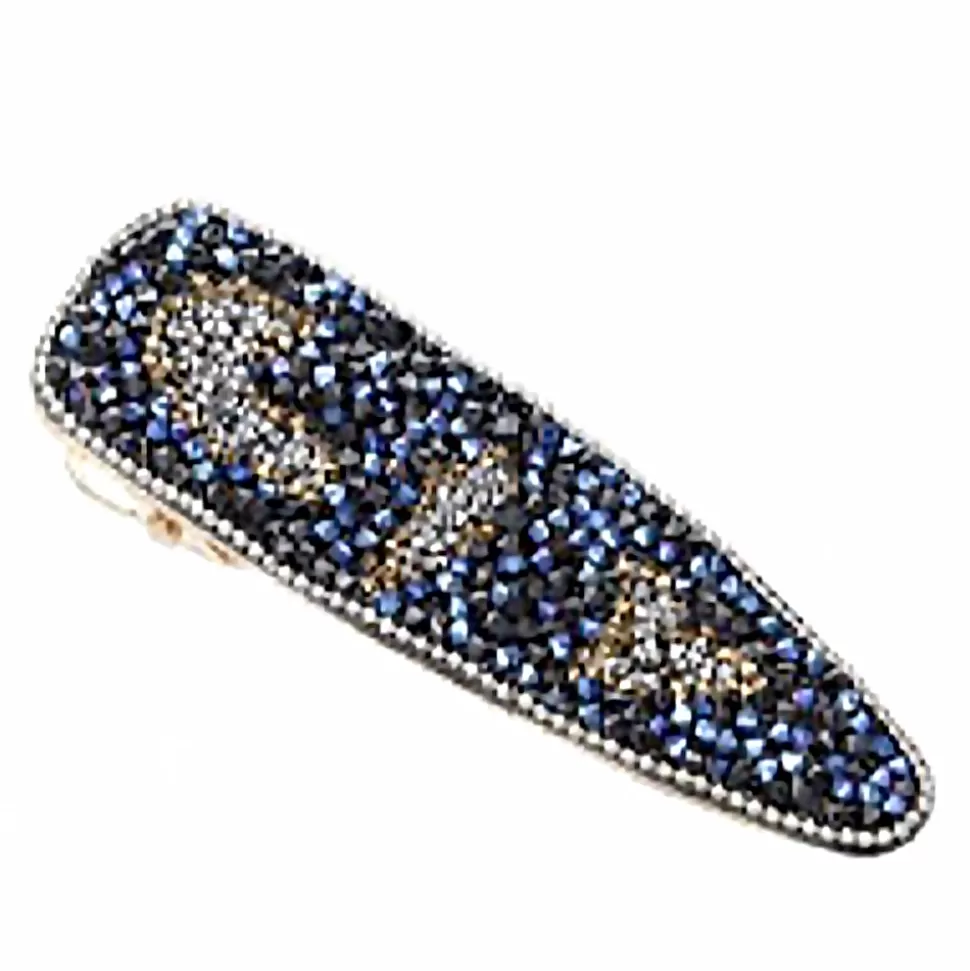 D'ANA Barrette Crystal Bleu Best