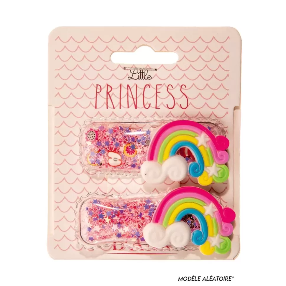 D'ANA Barrettes Arc-En-Ciel Et Paillettes Cheap