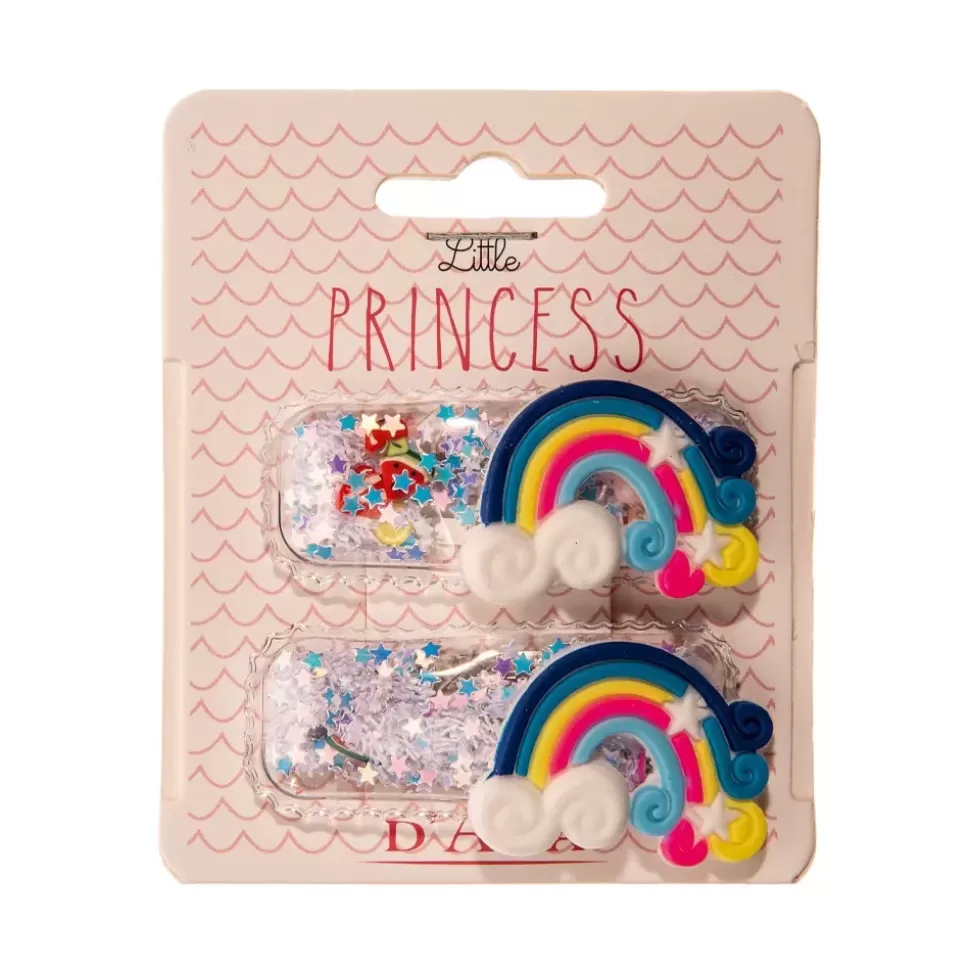 D'ANA Barrettes Arc-En-Ciel Et Paillettes Cheap