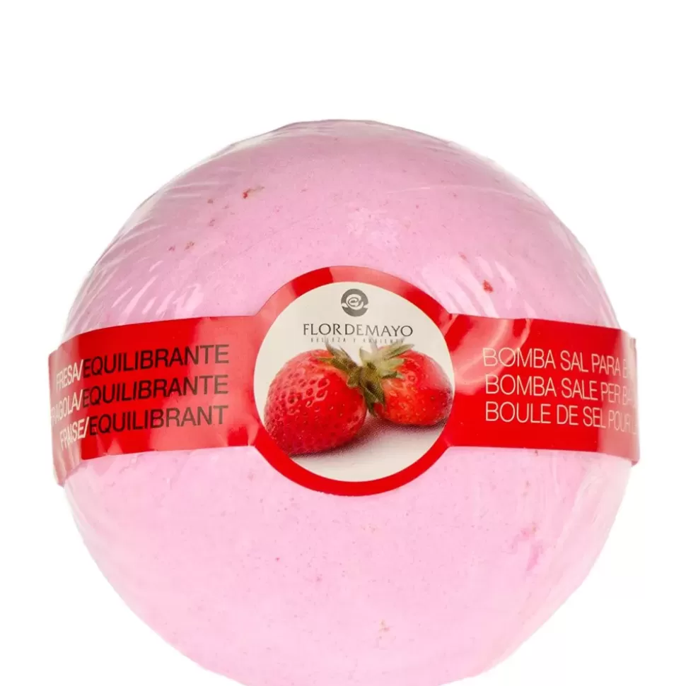 FLOR DE MAYO Bombe De Bain Effervescente - Fraise Shop