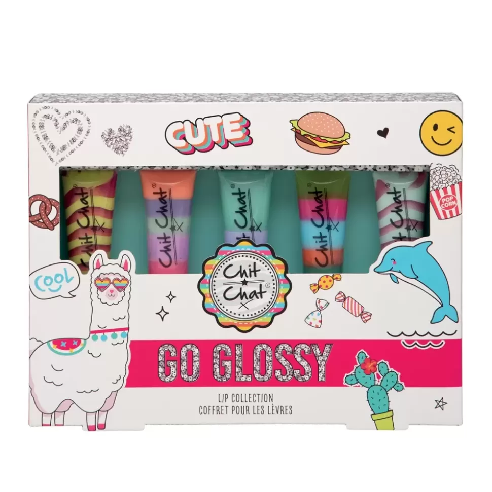 CHIT CHAT Coffret 5 Gloss - Go Glossy Outlet