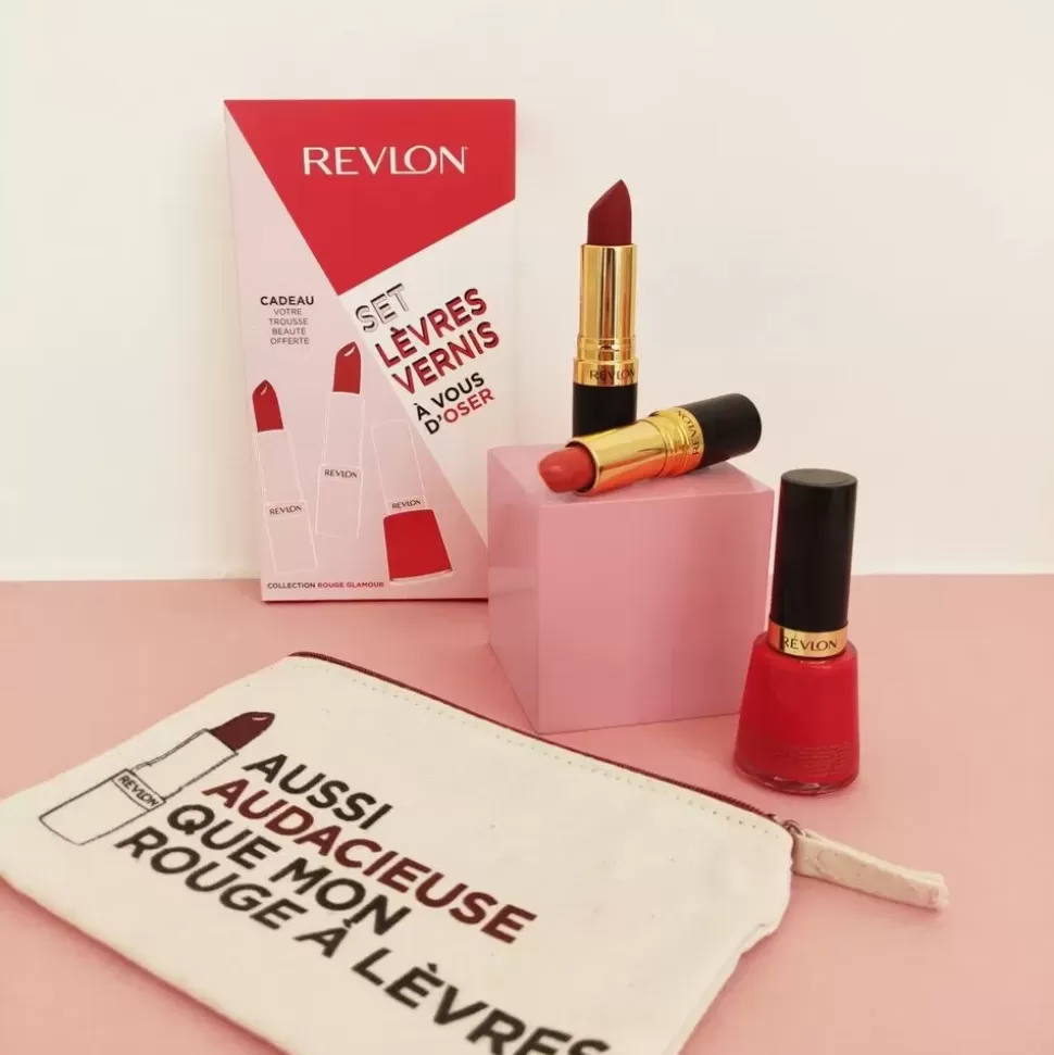 REVLON Coffret Trousse Beaute - Rouge Glamour Fashion