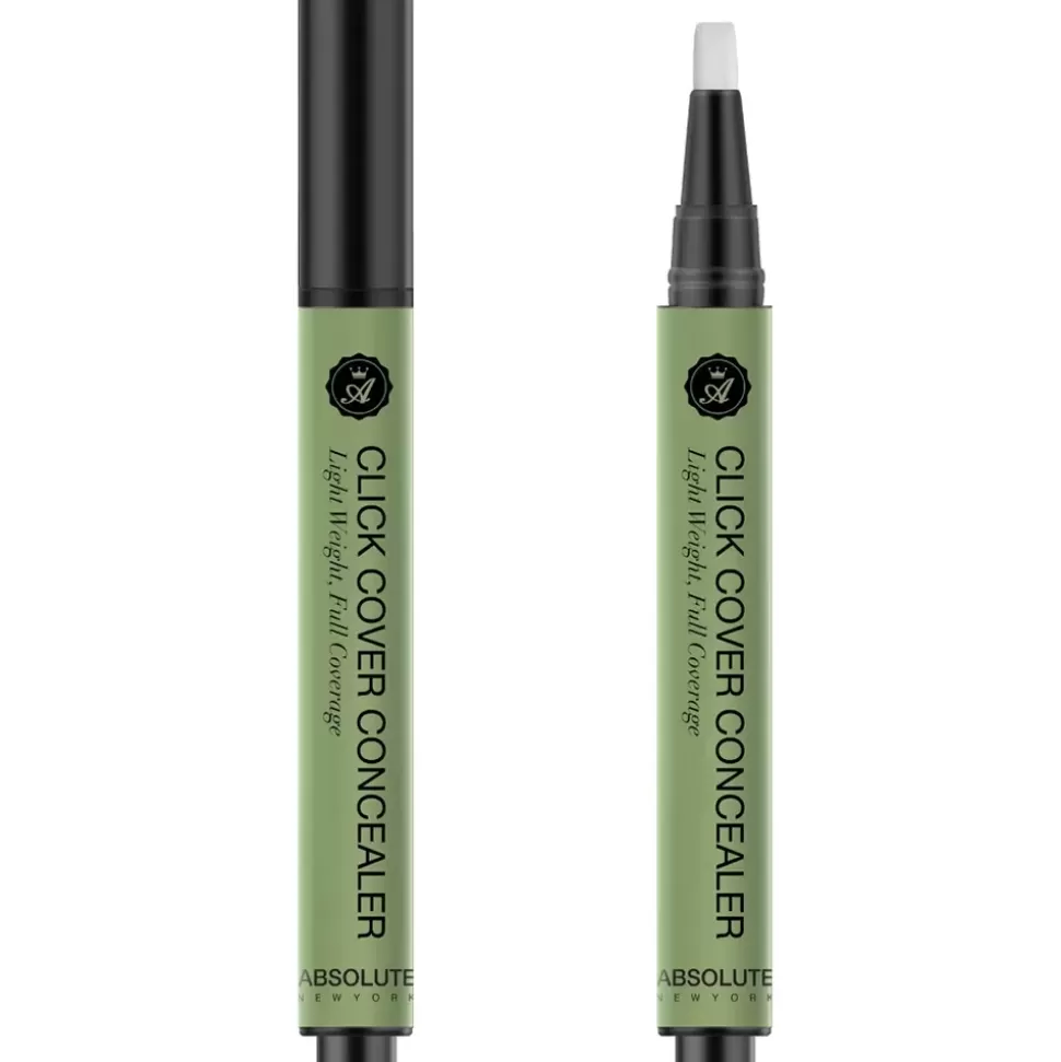 ABSOLUTE NEW YORK Correcteur Et Anti-Cerne Click Cover Concealer - Mfcc14 Cc Green Hot