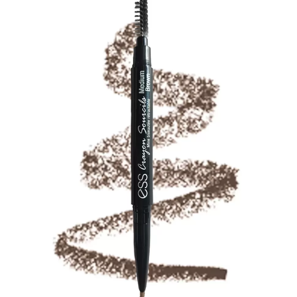 ESS Crayon À Sourcils Biseaute - Medium Brown Store