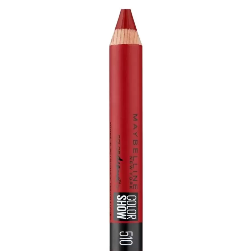 MAYBELLINE Crayon Lèvres Colour Show - 510 Red Essential Clearance