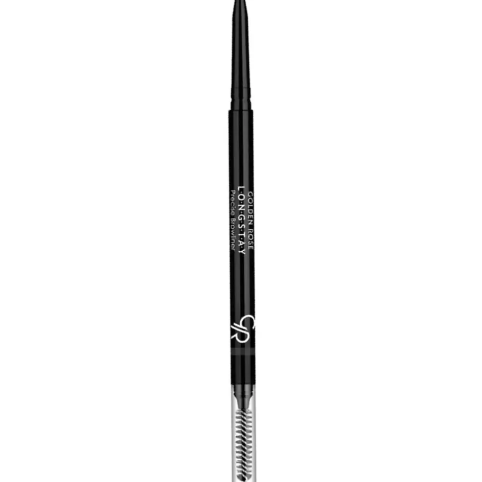 GOLDEN ROSE Crayon Sourcils Longstay Precise Browliner - 101 Dark Brown Discount