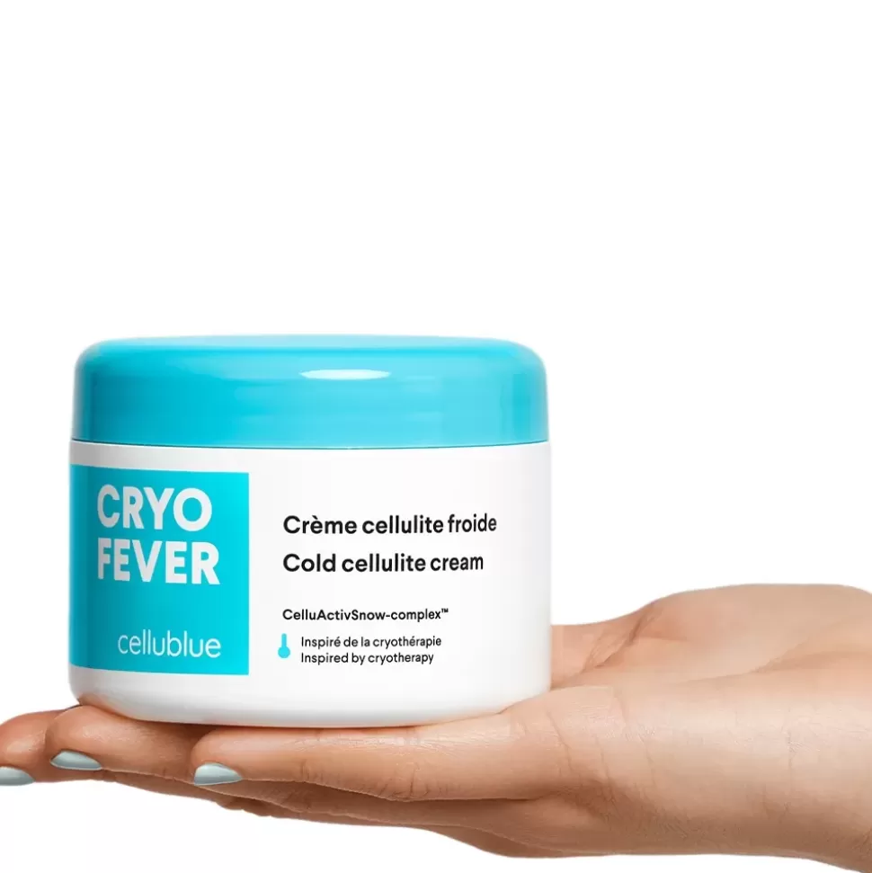 CELLUBLUE Crème Cellulite Froide Cryo Fever Hot