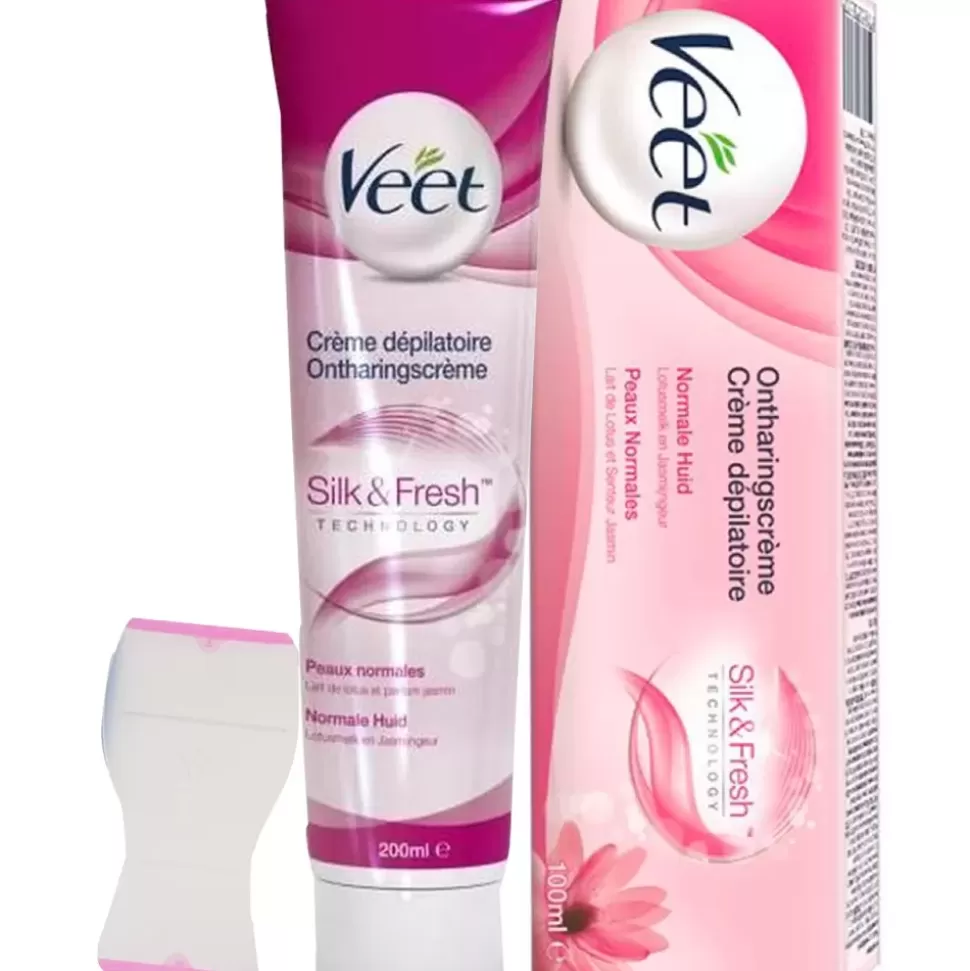 VEET Crème Depilatoire Silk & Fresh - Peaux Normales New