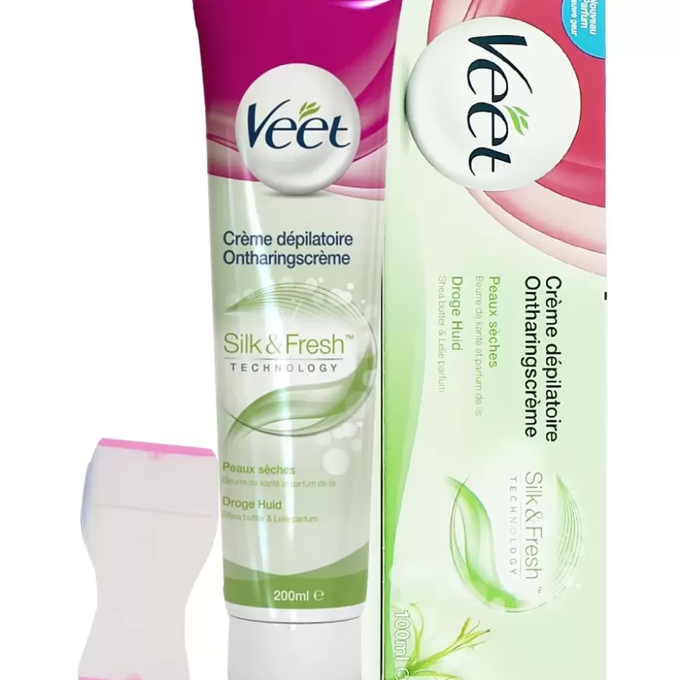 VEET Crème Depilatoire Silk & Fresh - Peaux Seches Store