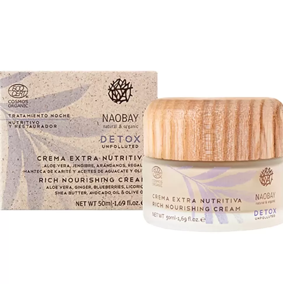 NAOBAY Crème Riche Nourrissante - Detox Anti-Pollution Best