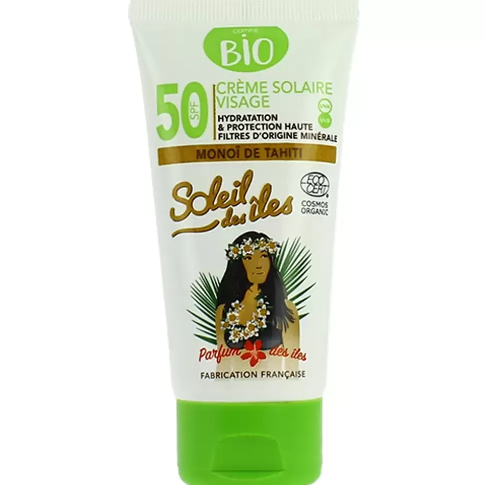 SOLEIL DES ILES Crème Solaire Visage - Spf 50 Sale