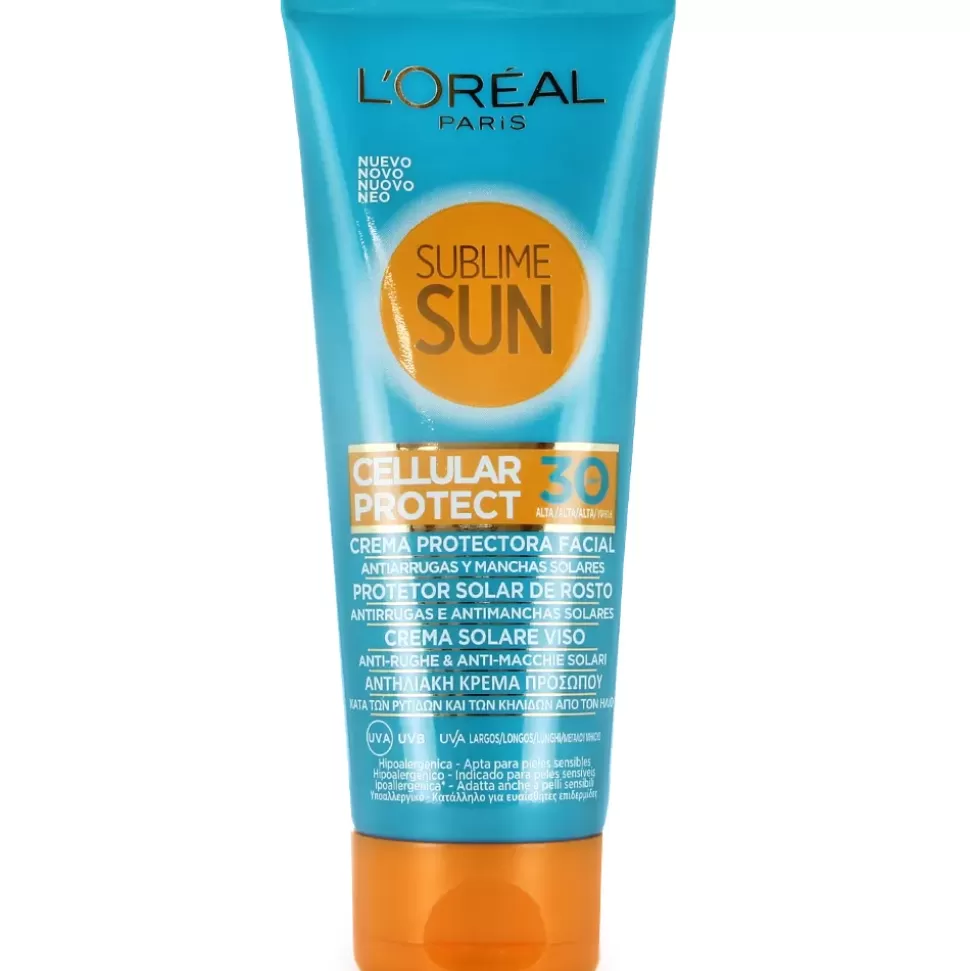 L'OREAL Crème Solaire Visage - Sublime Sun - Spf30 Cheap