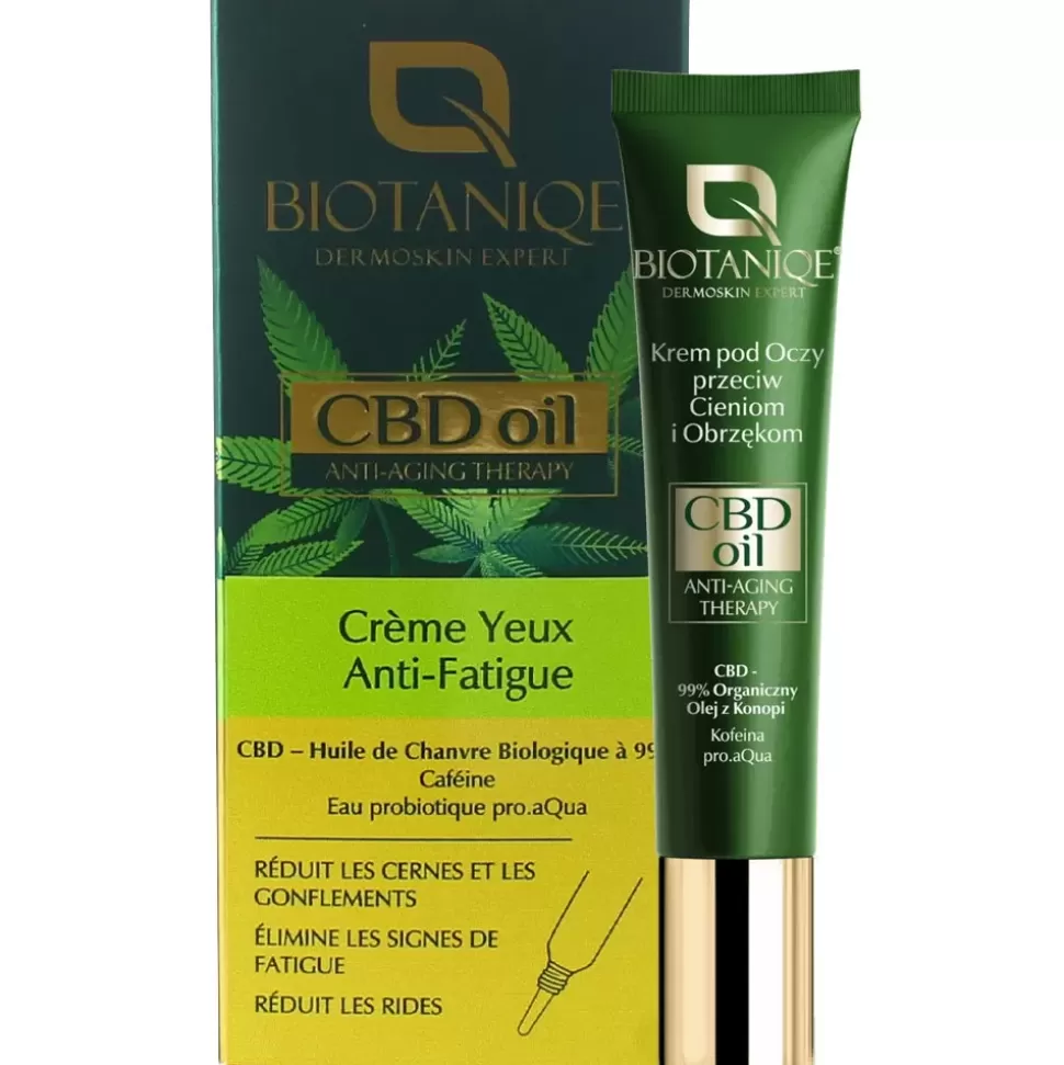 BIOTANIQE Crème Yeux Anti-Fatigue Cbd Oil Clearance