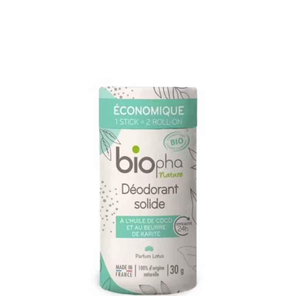 BIOPHA NATURE Déodorant Solide - Huile De Coco Clearance