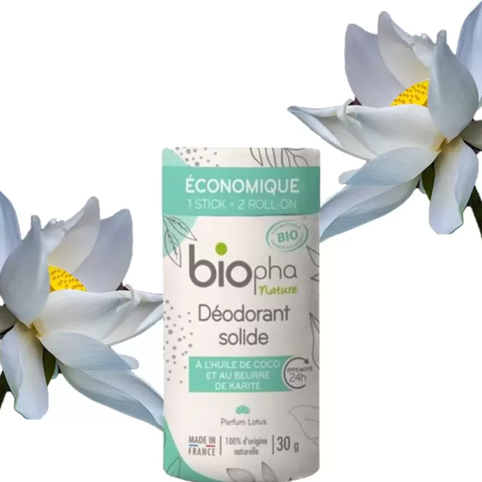 BIOPHA NATURE Déodorant Solide - Huile De Coco Clearance