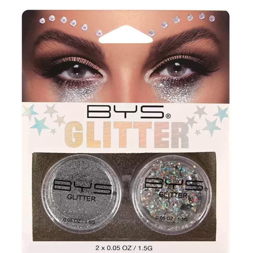 BYS Duo De Paillettes Libres - Argent Cheap