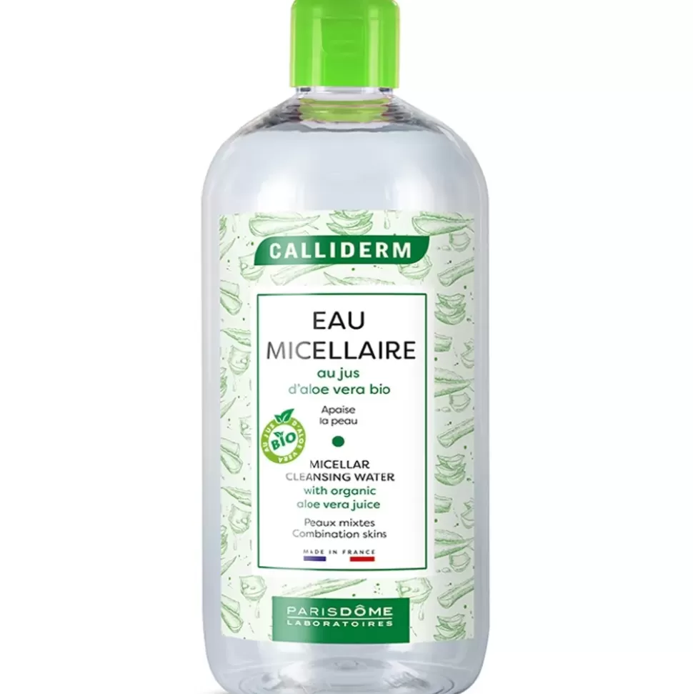 CALLIDERM Eau Micellaire Peaux Mixtes - Jus D'Aloe Vera Bio Fashion