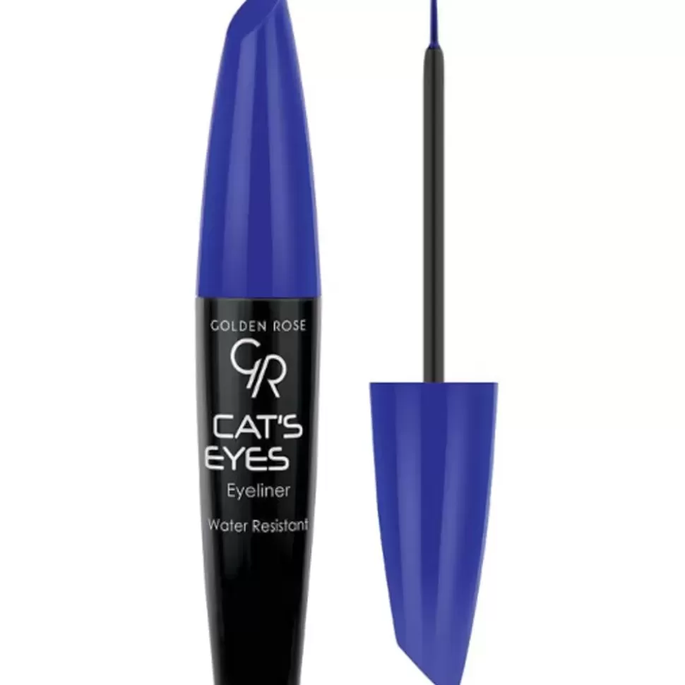 GOLDEN ROSE Eyeliner Cat'S Eyes Waterproof - Matte Blue Flash Sale