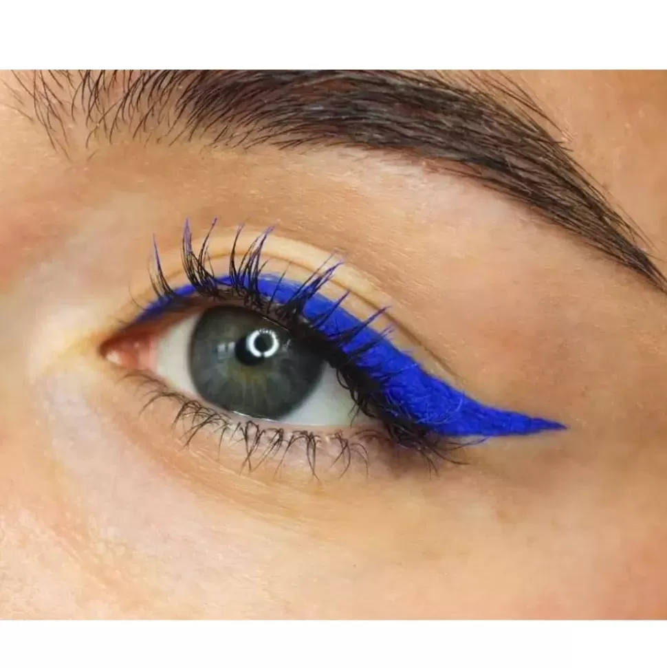 GOLDEN ROSE Eyeliner Cat'S Eyes Waterproof - Matte Blue Flash Sale