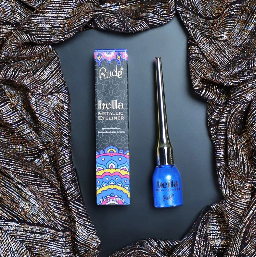 RUDE COSMETICS Eyeliner Metallique - Hella Sapphire Best Sale