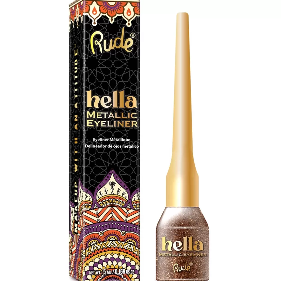 RUDE COSMETICS Eyeliner Metallique - Hella Tiger'S Eye Best Sale