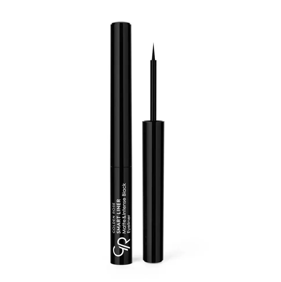 GOLDEN ROSE Eyeliner Smart Liner Matte & Intense - Noir New