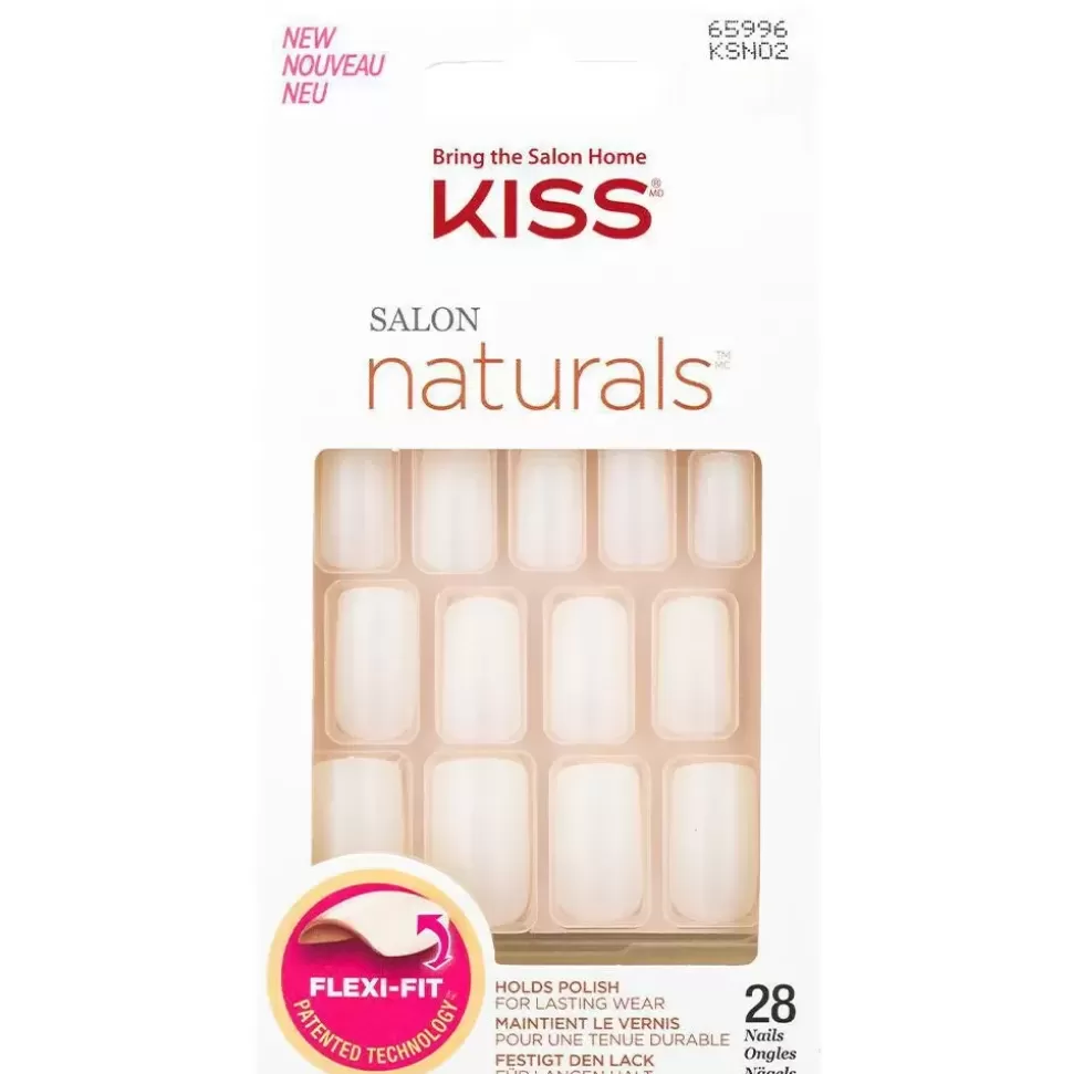 KISS USA Faux Ongles Carres - Salon Naturals - Ksn02 Online