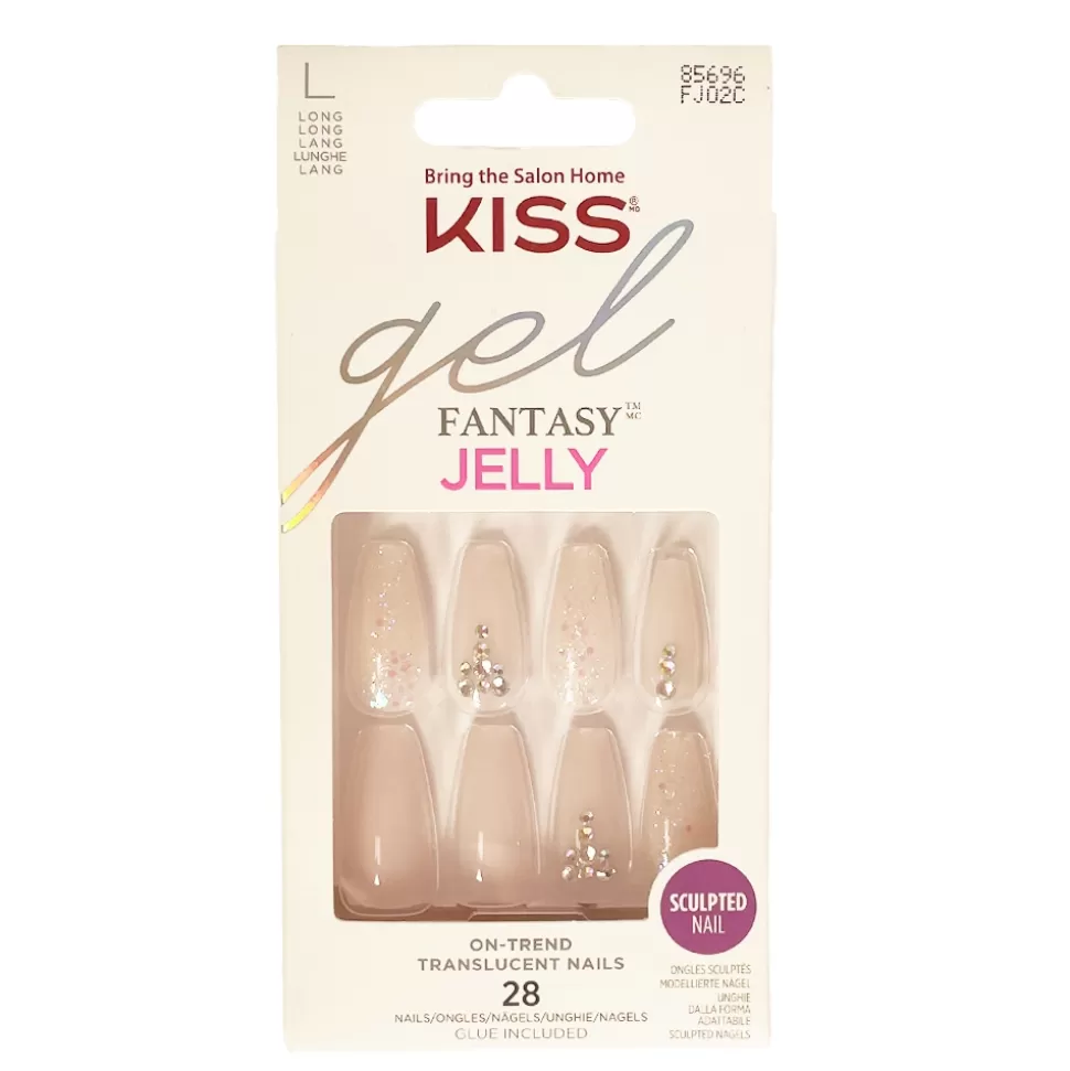 KISS USA Faux Ongles En Gel - Fantasy Jelly Discount