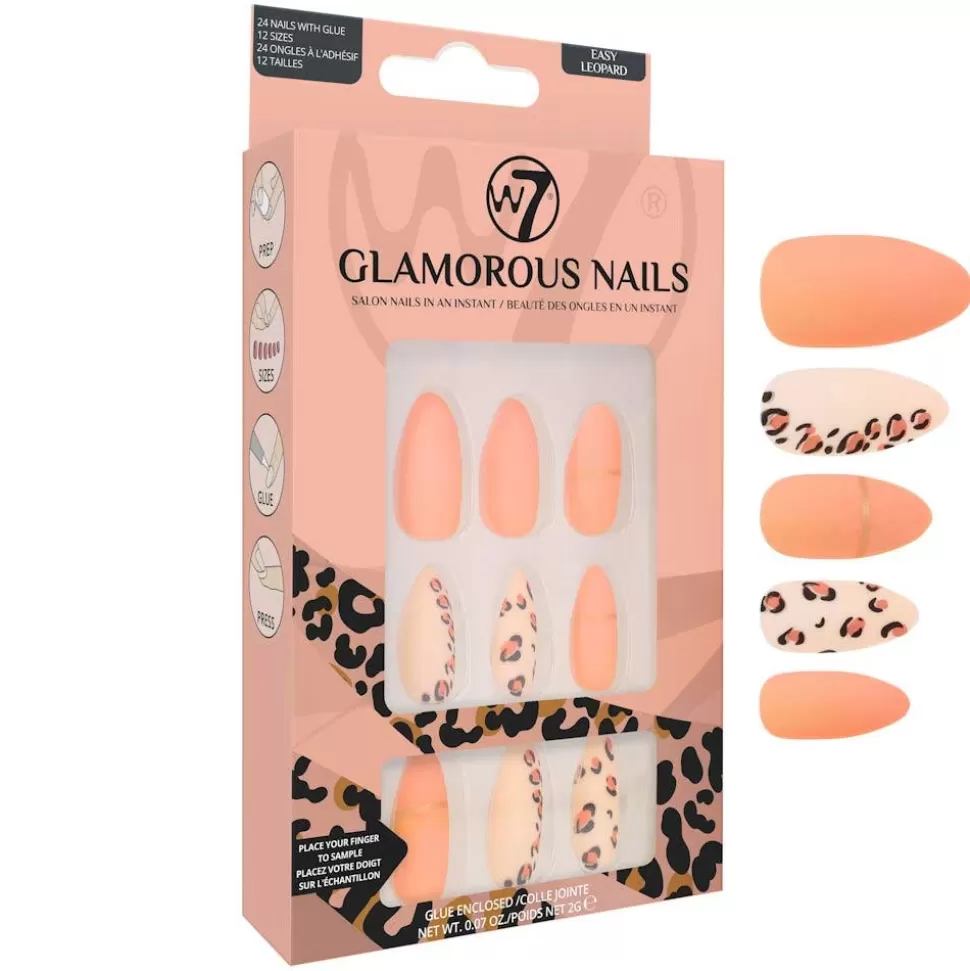 W7 Faux Ongles Glamorous - Easy Leopard Best Sale