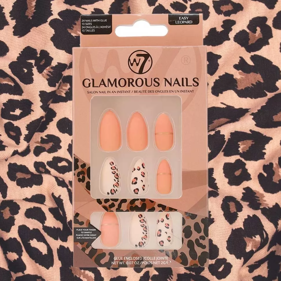 W7 Faux Ongles Glamorous - Easy Leopard Best Sale