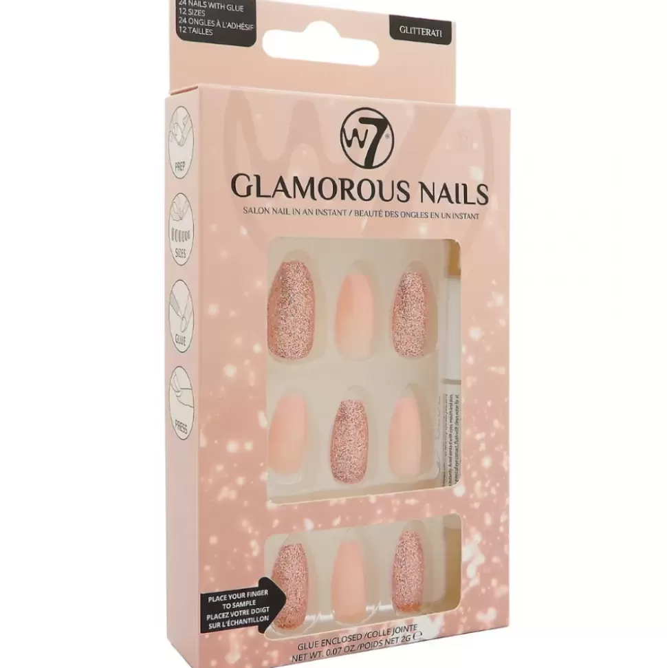 W7 Faux Ongles Glamorous - Glitterati Shop