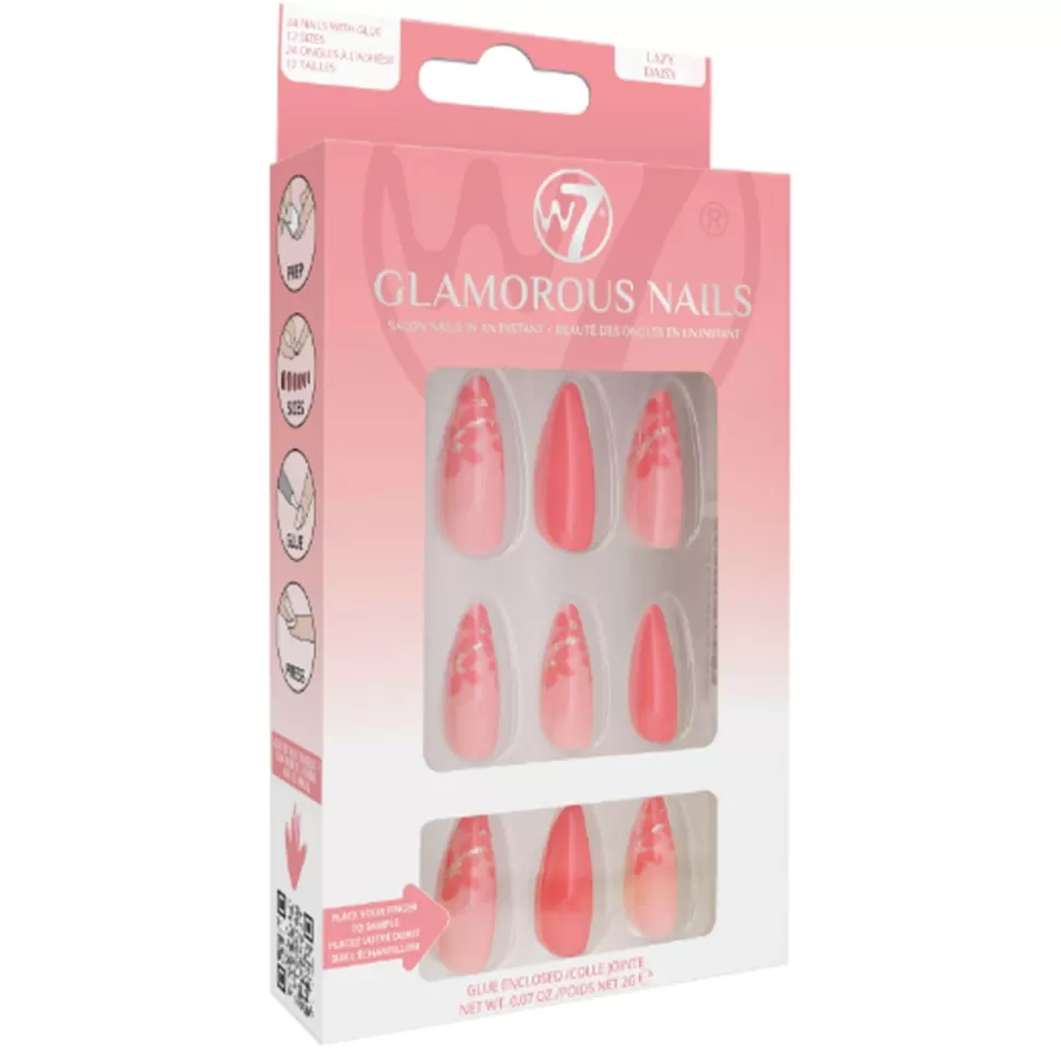 W7 Faux Ongles Glamorous - Lazy Daisy Best