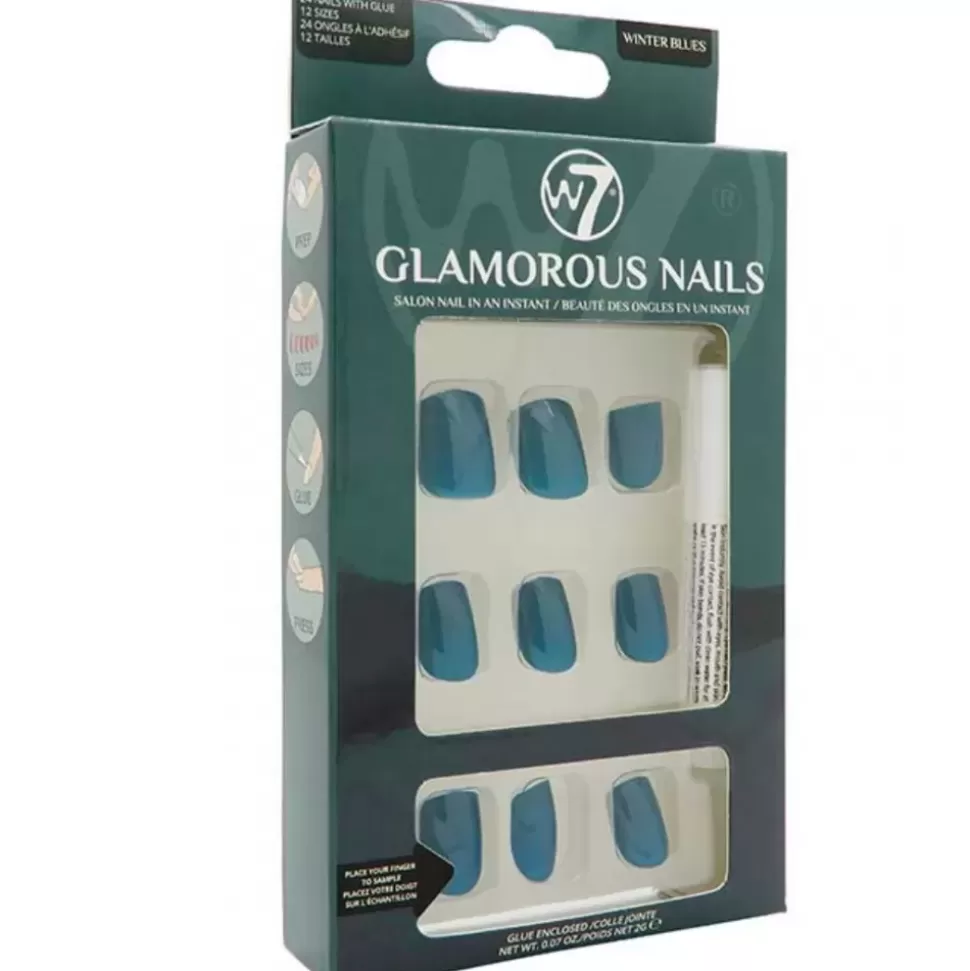 W7 Faux Ongles Glamorous - Winter Blues Sale