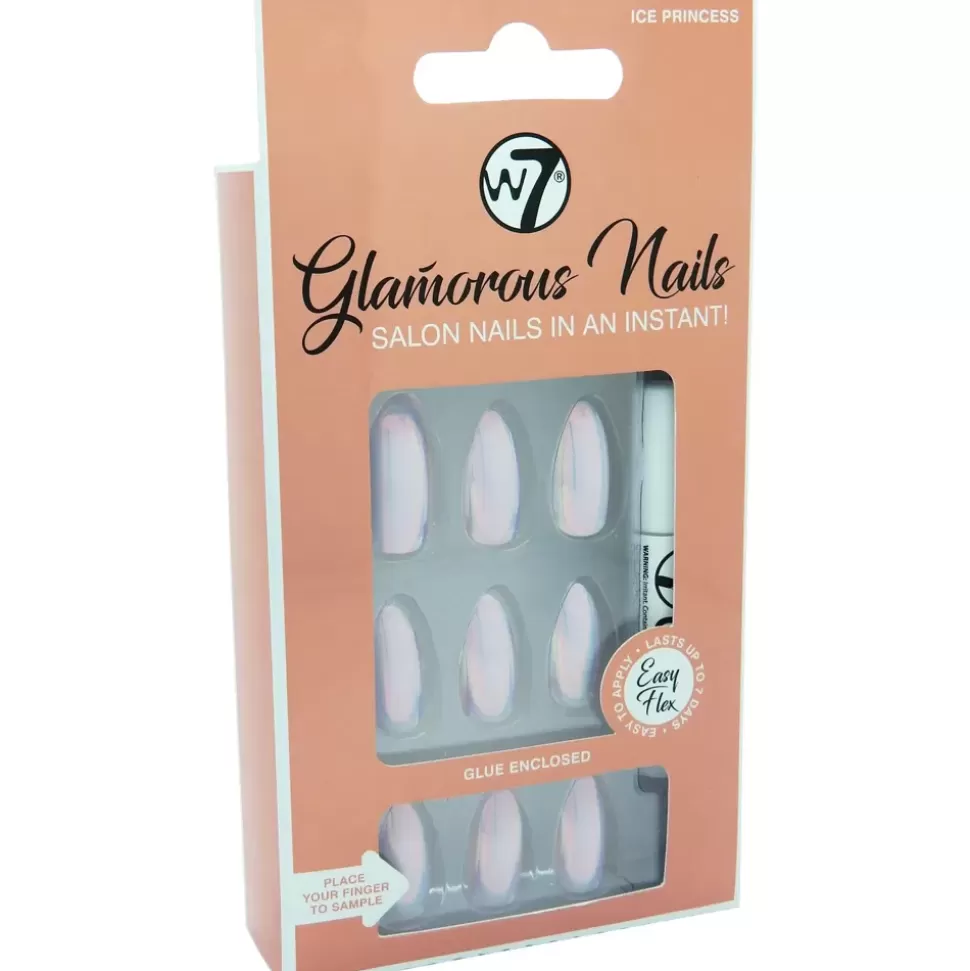 W7 Faux Ongles Glamorous Nails - Ice Princess Sale