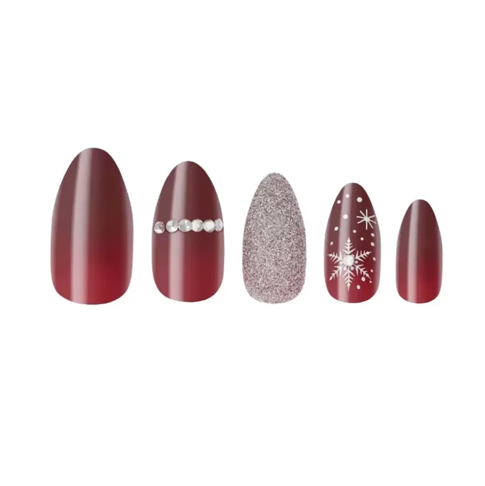 W7 Faux Ongles Glamorous Winter - Sugar & Spice New