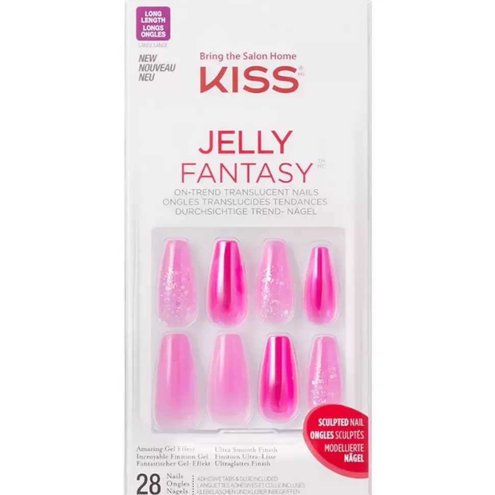 KISS USA Faux Ongles Jelly Fantasy - Kgfj02 Sale