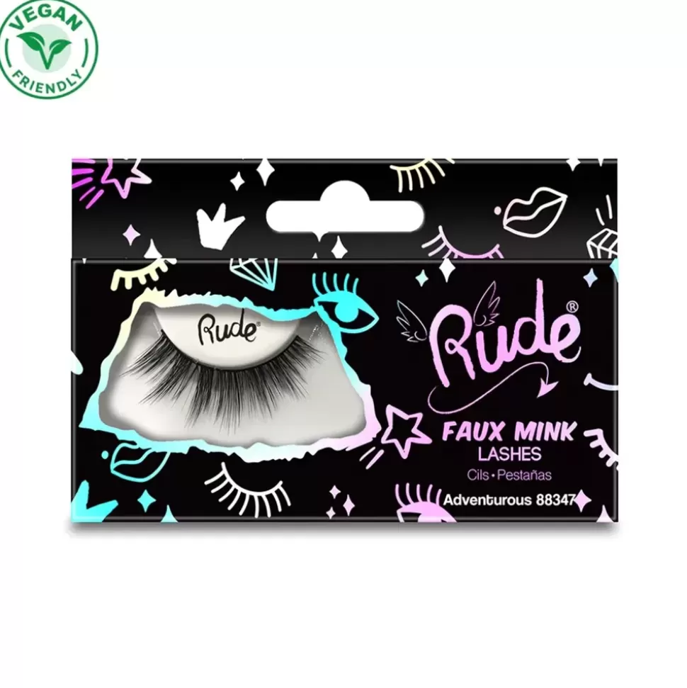 RUDE COSMETICS Faux-Cils Essential - 3D Lashes - Adventurous Outlet