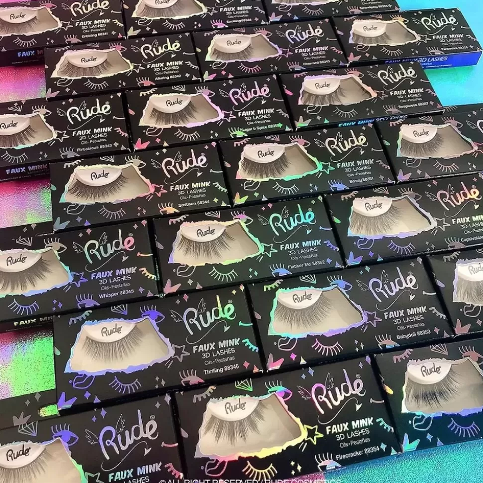 RUDE COSMETICS Faux-Cils Essential - 3D Lashes - Alluring Cheap