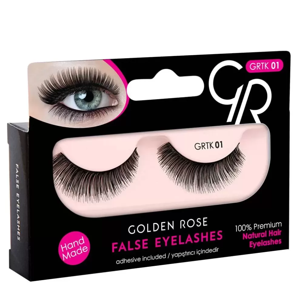 GOLDEN ROSE Faux-Cils Naturels - 01 Hot