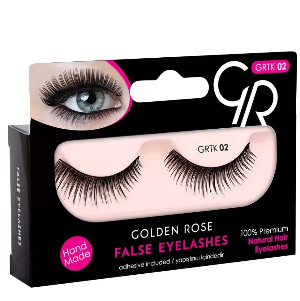 GOLDEN ROSE Faux-Cils Naturels - 02 Hot