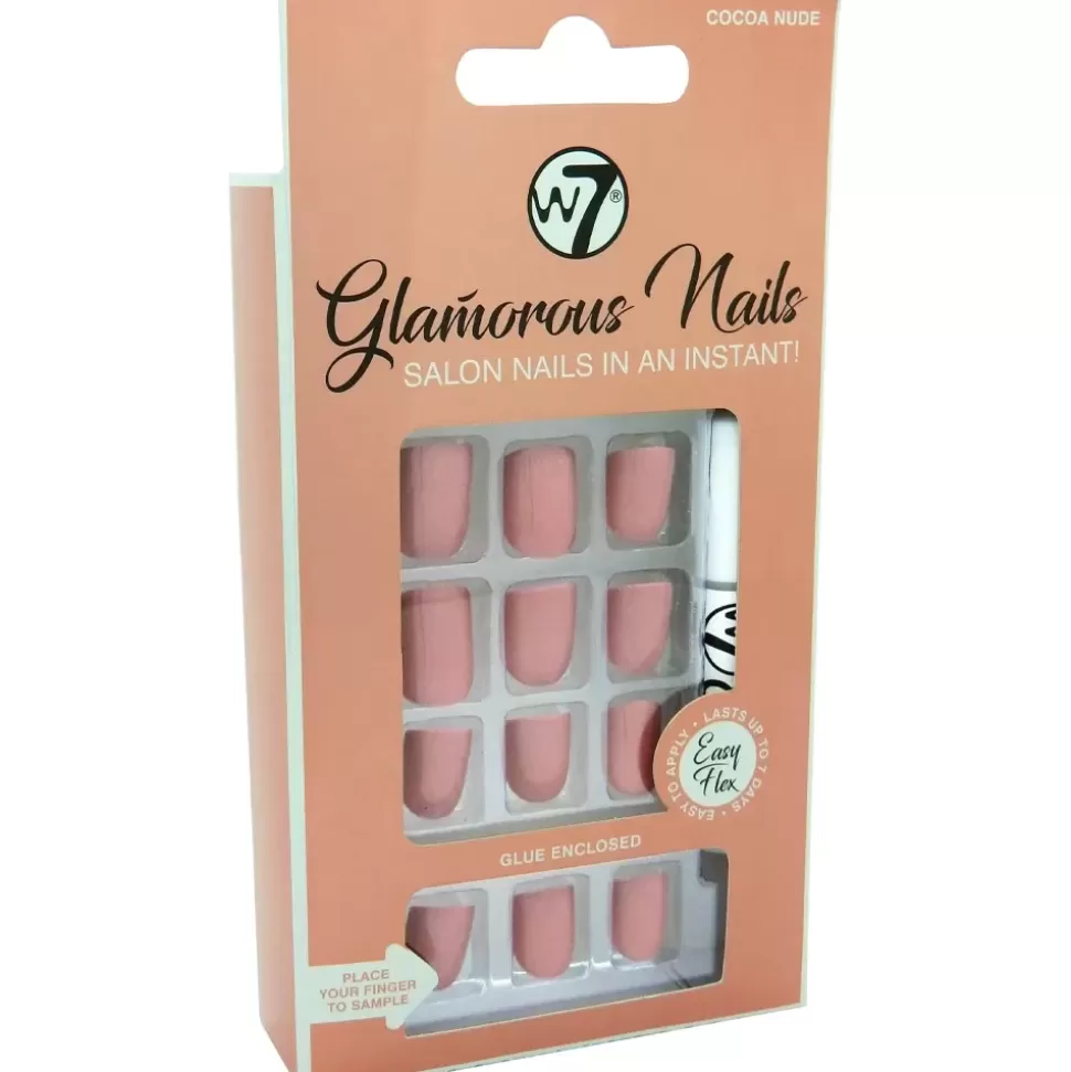 W7 Faux-Ongles Glamorous - Cocoa Nude Cheap