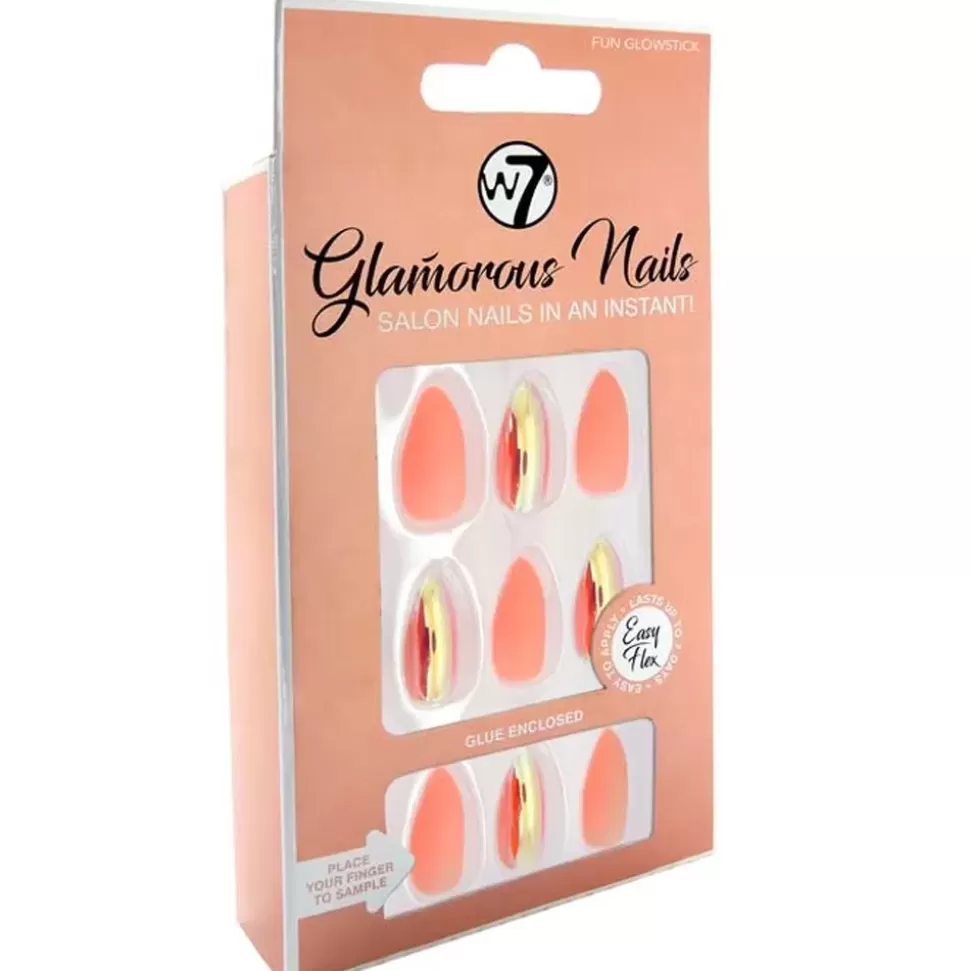 W7 Faux-Ongles Glamorous - Fun Glowstick Best