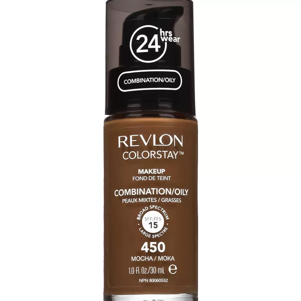 REVLON Fond De Teint Colorstay 24H - Peaux Mixtes A Grasses - 450 Mocha Shop