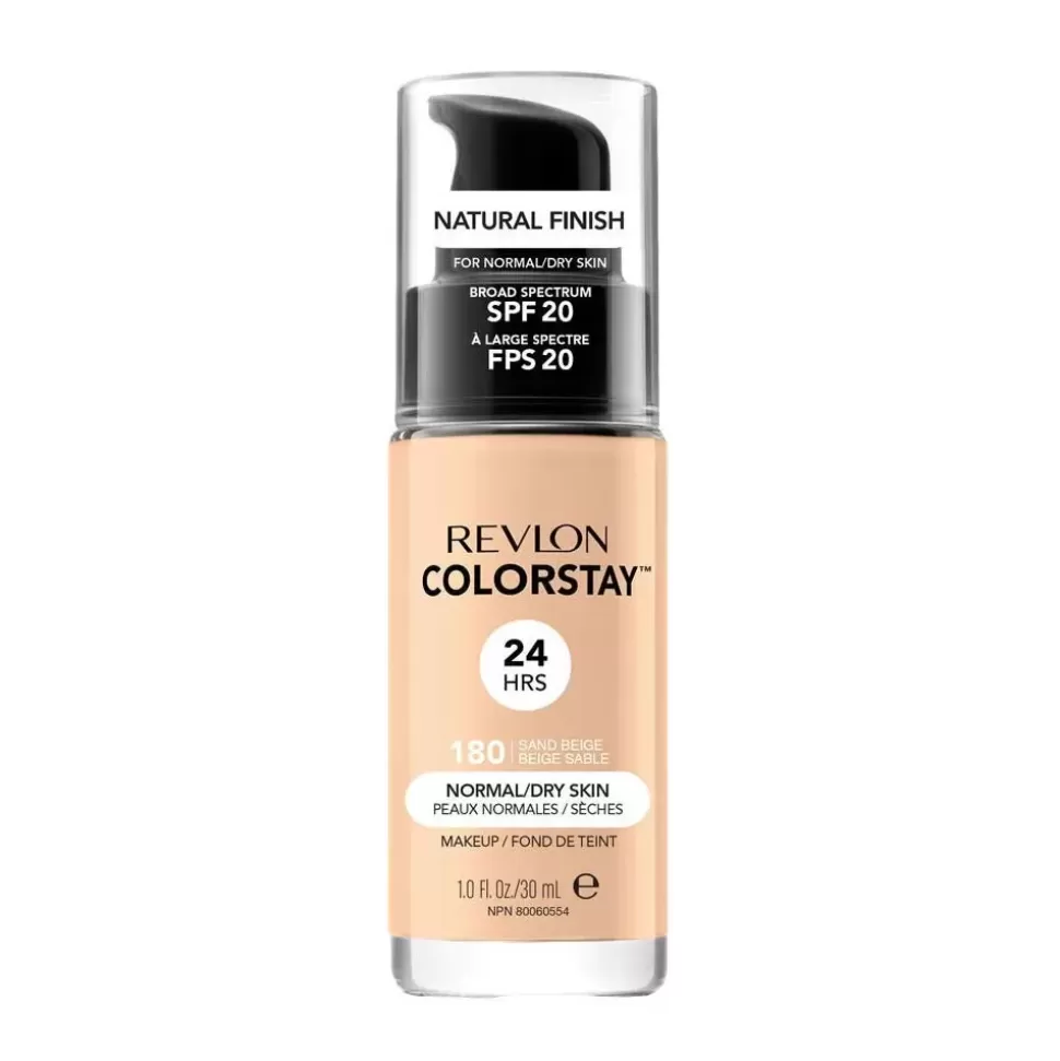 REVLON Fond De Teint Colorstay 24H - Peaux Normales A Seches - 180 Beige Sable Fashion