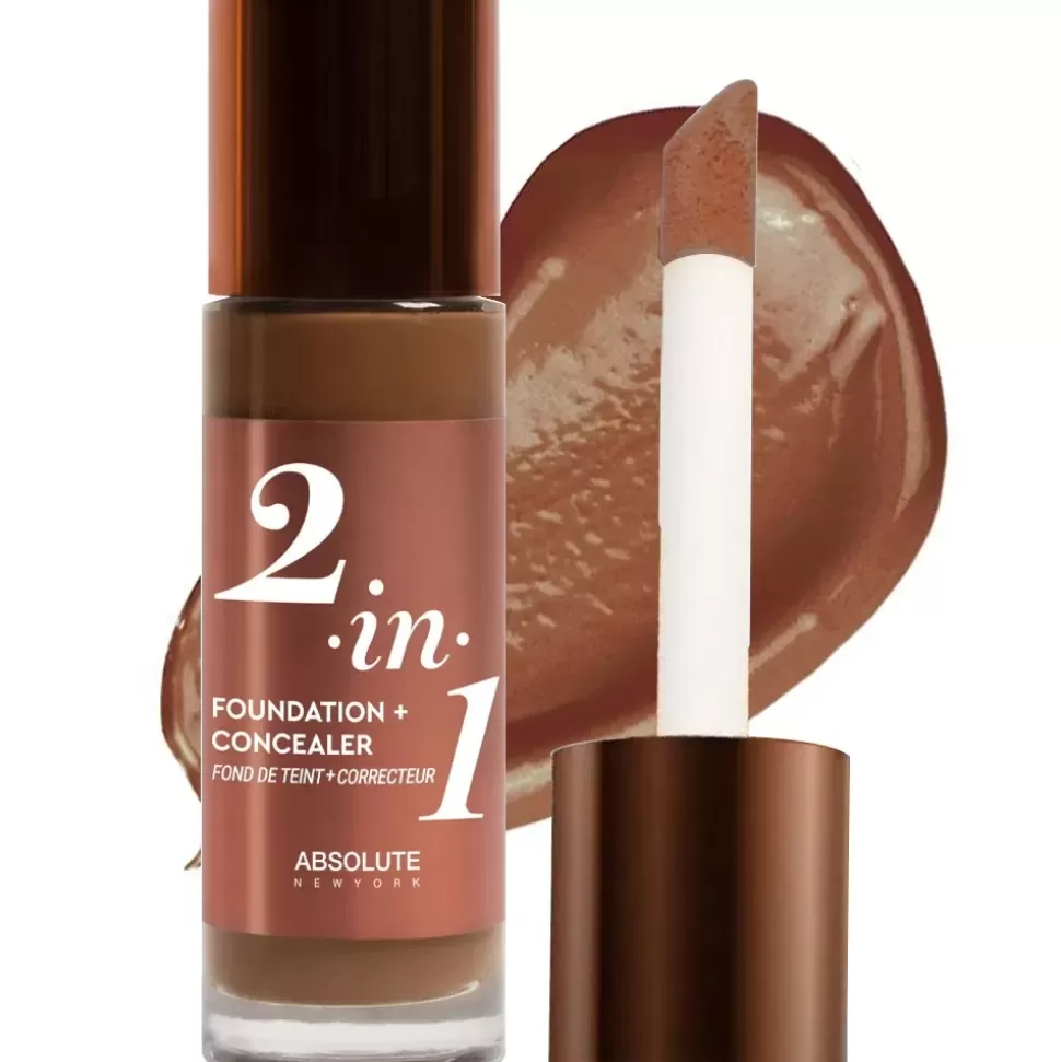 ABSOLUTE NEW YORK Fond De Teint Correcteur 2-En-1 - Cool Almond Outlet