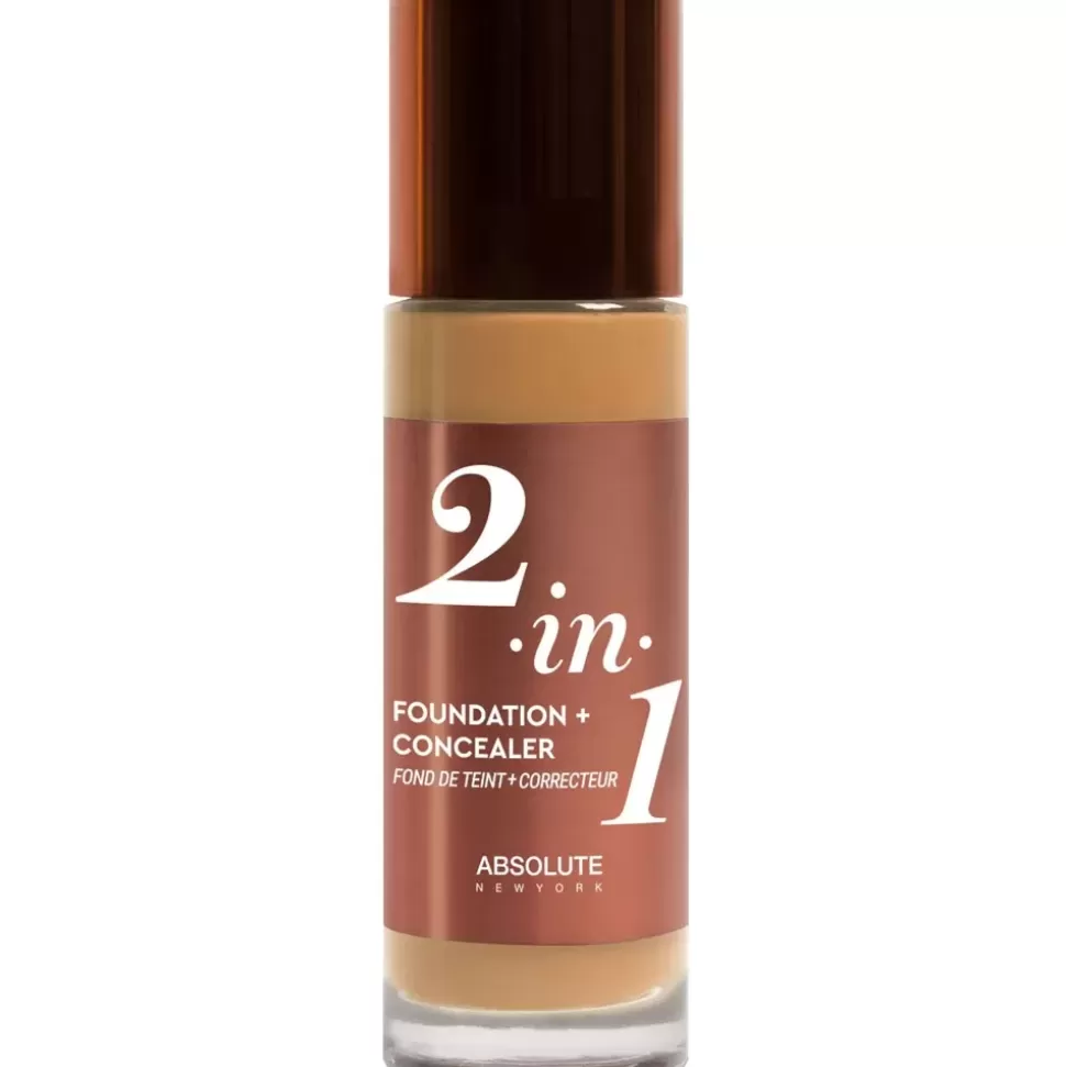 ABSOLUTE NEW YORK Fond De Teint Correcteur 2-En-1 - Cool Beige Clearance