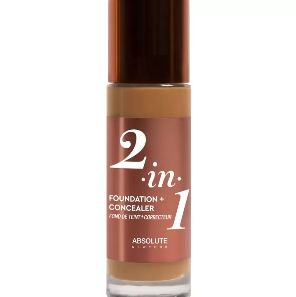 ABSOLUTE NEW YORK Fond De Teint Correcteur 2-En-1 - Cool Cafe Fashion