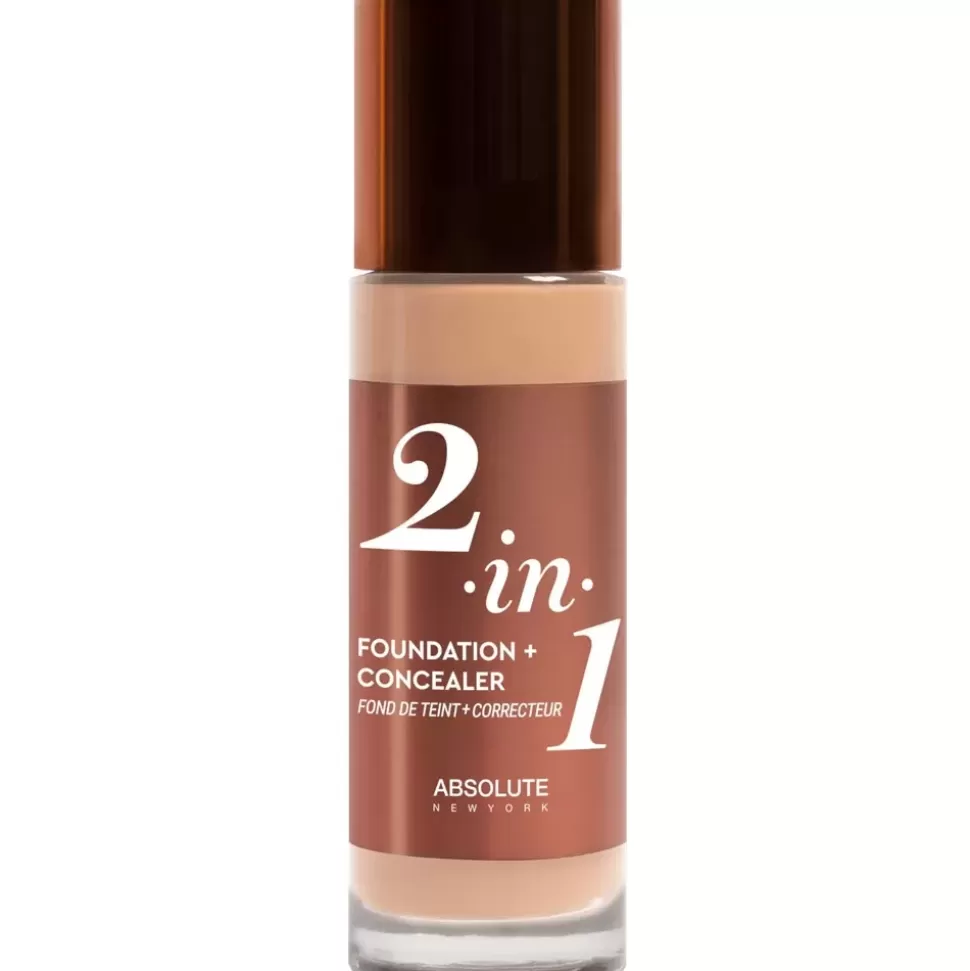 ABSOLUTE NEW YORK Fond De Teint Correcteur 2-En-1 - Neutral Shell Clearance