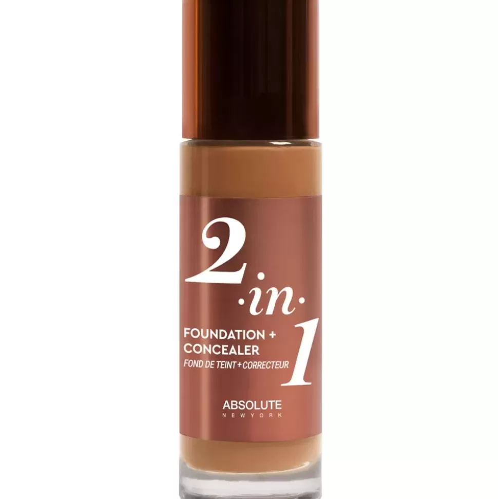 ABSOLUTE NEW YORK Fond De Teint Correcteur 2-En-1 - Neutral Walnut Sale